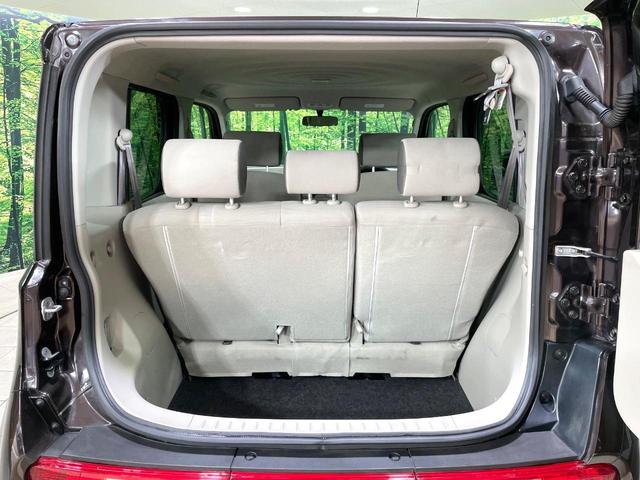 キューブ １５Ｘ　純正ナビ　バックカメラ　スマートキー　アイドリングストップ　電動格納ミラー　純正１４インチホイール　エアコン　盗難防止システム　衝突安全ボディー　プライバシーガラス　禁煙車（36枚目）