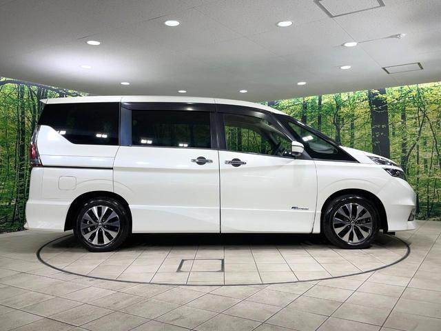 セレナ ハイウェイスター　衝突軽減　両側電動スライド　後席モニター　純正９型ナビ　全周囲カメラ　ドライブレコーダー　ＥＴＣ　ＬＥＤヘッド　スマートキー　オートエアコン　純正１６インチアルミ　ステアリングスイッチ　禁煙車（32枚目）
