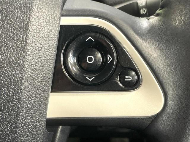 プリウス S ナビ 寒冷地仕様 禁煙車 ドラレコ スマートキー LEDヘッド ETC オートライト オートエアコン Bluetooth再生 CD再生 DVD再生 フルセグ 革巻きステアリング ステアリングスイッチ(39枚目)