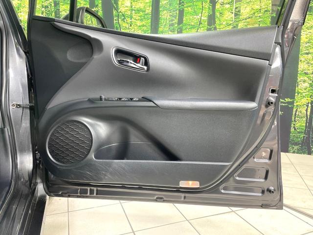 プリウス S ナビ 寒冷地仕様 禁煙車 ドラレコ スマートキー LEDヘッド ETC オートライト オートエアコン Bluetooth再生 CD再生 DVD再生 フルセグ 革巻きステアリング ステアリングスイッチ(52枚目)