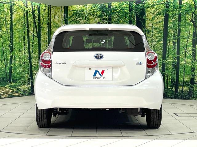 アクア L SDナビ 禁煙車 ドライブレコーダー ETC キーレスエントリー オートエアコン 電動格納ミラー スペアタイヤ 純正ホイール ウインカーミラー ヘッドライトレベライザー(15枚目)