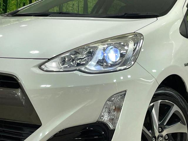 アクア Ｘ－アーバン　純正ＳＤナビ　バックカメラ　禁煙車　ハーフレザーシート　ドラレコ　スマートキー　ＬＥＤヘッド　ルーフレール　ビルトインＥＴＣ　純正１６インチアルミ　オートライト　オートエアコン　Ｂｌｕｅｔｏｏｔｈ（10枚目）