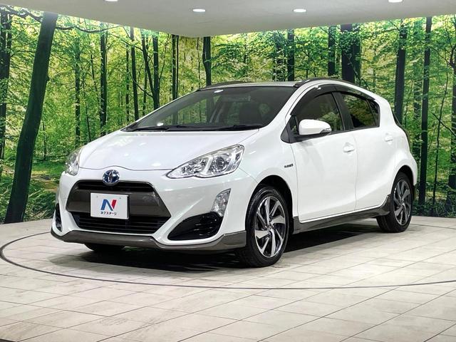 アクア Ｘ－アーバン　純正ＳＤナビ　バックカメラ　禁煙車　ハーフレザーシート　ドラレコ　スマートキー　ＬＥＤヘッド　ルーフレール　ビルトインＥＴＣ　純正１６インチアルミ　オートライト　オートエアコン　Ｂｌｕｅｔｏｏｔｈ（22枚目）