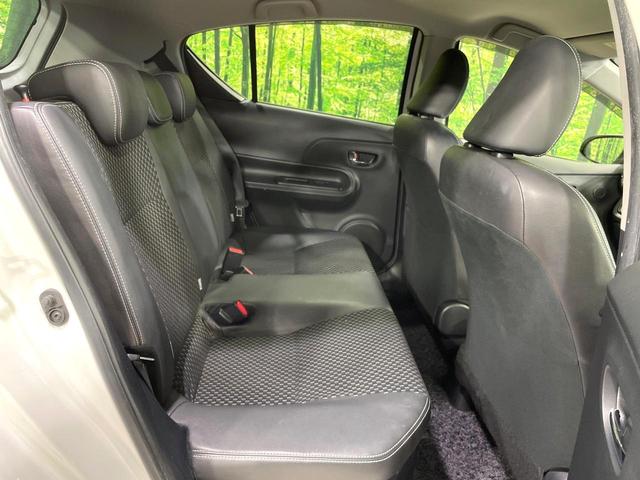 アクア Ｘ－アーバン　純正ＳＤナビ　バックカメラ　禁煙車　ハーフレザーシート　ドラレコ　スマートキー　ＬＥＤヘッド　ルーフレール　ビルトインＥＴＣ　純正１６インチアルミ　オートライト　オートエアコン　Ｂｌｕｅｔｏｏｔｈ（24枚目）