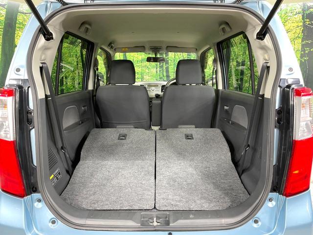 ワゴンＲ ＦＸ　シートヒーター　オートエアコン　キーレスエントリー　アイドリングストップ　電動格納ミラー　ヘッドライトレベライザー　オーディオ　シートアンダーボックス　１４インチアルミ　盗難防止システム（10枚目）