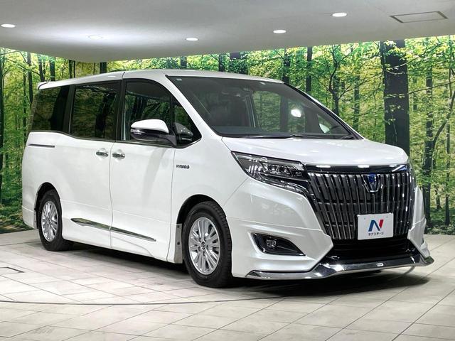 エスクァイア ハイブリッドGi プレミアムパッケージ モデリスタエアロ 純正10型ナビ 後席モニター 両側電動ドア 前席シートヒーター 衝突軽減装置 クルコン バックカメラ ETC ドラレコ LEDヘッド オートマチックハイビーム リアオートエアコン(17枚目)