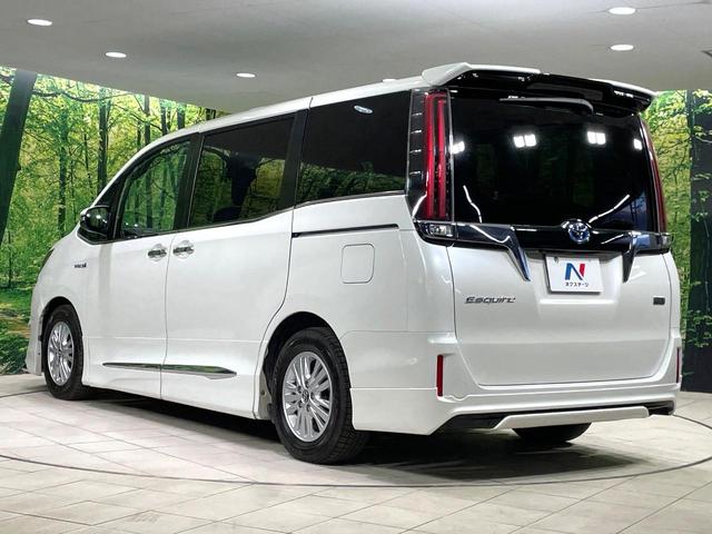 エスクァイア ハイブリッドGi プレミアムパッケージ モデリスタエアロ 純正10型ナビ 後席モニター 両側電動ドア 前席シートヒーター 衝突軽減装置 クルコン バックカメラ ETC ドラレコ LEDヘッド オートマチックハイビーム リアオートエアコン(26枚目)