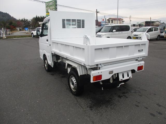 キャリイトラック 頑丈ダンプ　４ＷＤ　５速マニュアル　エアコン　パワステ（4枚目）