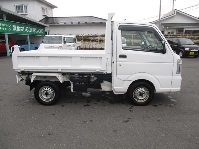 キャリイトラック 頑丈ダンプ　４ＷＤ　５速マニュアル　エアコン　パワステ（7枚目）
