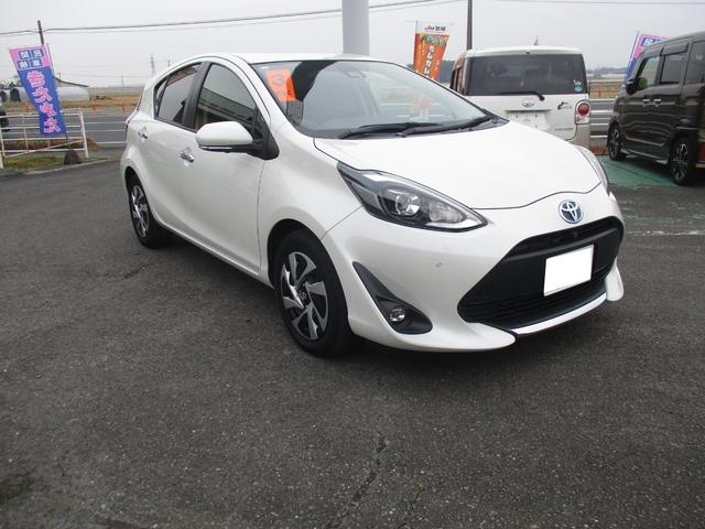 アクア Ｓスタイルブラック　ナビ　フルセグＴＶ　パノラマモニター　プッシュスタート　オートエアコン（7枚目）