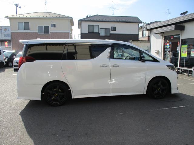 アルファード 2.5S Aパッケージ サンルーフ・TRDフロントスポイラー・トヨタセーフティセンス・アルパイン11インチナビ・フルセグTV・バックカメラ・12.8インチフリップダウンモニター・両側パワースライドドア社外19インチアルミ(37枚目)