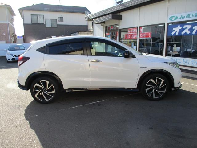 ヴェゼル ハイブリッドＲＳ・ホンダセンシング　ホンダセンシング・ギャザーズ８インチナビ・フルセグＴＶ・バックカメラ・Ｂｌｕｅｔｏｏｔｈ・１８インチアルミ・フロントシートヒーター・クルーズコントロール（6枚目）