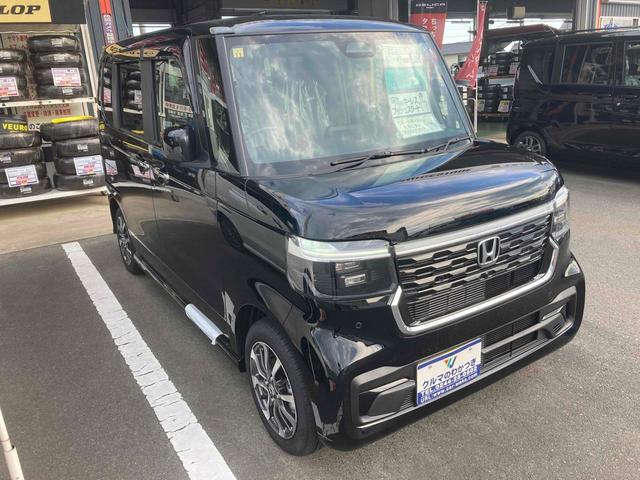 Ｎ－ＢＯＸカスタム ベースグレード　／届出済未使用車／両側電動スライドドア／ナビ／クリアランスソナー／オートクルーズコントロール／レーンアシスト／衝突被害軽減システム／オートライト／ＬＥＤヘッドランプ／スマートキー／（4枚目）