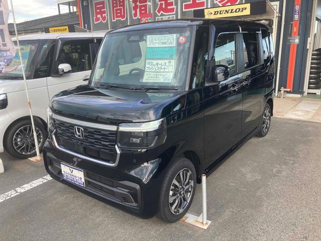 Ｎ－ＢＯＸカスタム ベースグレード　／届出済未使用車／両側電動スライドドア／ナビ／クリアランスソナー／オートクルーズコントロール／レーンアシスト／衝突被害軽減システム／オートライト／ＬＥＤヘッドランプ／スマートキー／（5枚目）
