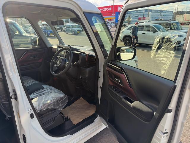 スペーシアカスタム ハイブリッドＸＳターボ　／ターボ／衝突被害軽減支援ブレーキ／ヘッドアップディスプレイ／両側電動スライドドア／大型カーナビ／シートヒーター／ステアリングヒーター／純正アルミホイール／（23枚目）