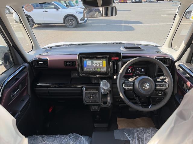 スペーシアカスタム ハイブリッドＸＳターボ　／ターボ／衝突被害軽減支援ブレーキ／ヘッドアップディスプレイ／両側電動スライドドア／大型カーナビ／シートヒーター／ステアリングヒーター／純正アルミホイール／（25枚目）