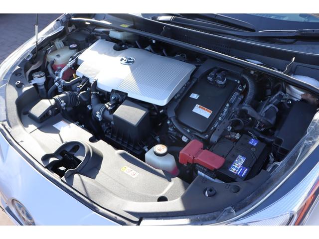 プリウス Ｓセーフティプラス　走行距離無制限１年保証　車検整備付き　純正ナビ　Ｂカメラ　クルーズコントロール　スマートキー　Ｐスタート　盗難防止システム　ＥＴＣ　ＨＩＤ　ＡＷ（35枚目）