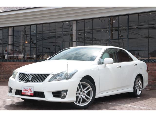 クラウン アスリート　保証付　車検整備付　ナビ　Ｂカメラ　スマートキ―　Ｐスタート　ＥＴＣ　ＨＩＤ　パワーシート　ＡＷ（3枚目）
