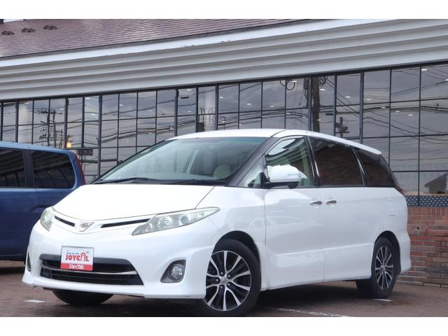 エスティマ ２．４アエラス　Ｇエディション　走行距離無制限１年保証　車検整備付き　ＡＷ　Ｂカメラ　クルコン　スマートキ―　Ｐスタート　ＥＴＣ　ＨＩＤ　オットマン　３列シート（3枚目）