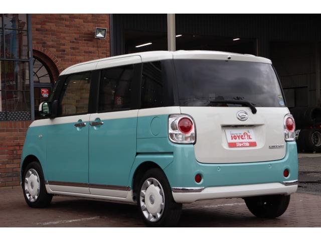 ムーヴキャンバス Ｘメイクアップリミテッド　ＳＡＩＩＩ　走行距離無制限１年保証　車検整備付き　ナビ　Ｂカメラ　スマートキ―　ベンチシート　ＰＵＳＨスタート　ＥＴＣ　衝突被害軽減ブレーキ（6枚目）