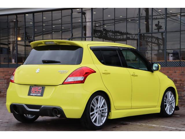 スイフトスポーツ ベースグレード 走行距離無制限1年保証 車検整備付 関東仕入 BLITZ車高調 社外ステアリング 社外マフラー 社外エアロ ナビ TV PUSHスタート スマートキ― HID オートライト AW(7枚目)