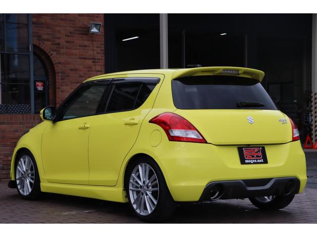 スイフトスポーツ ベースグレード 走行距離無制限1年保証 車検整備付 関東仕入 BLITZ車高調 社外ステアリング 社外マフラー 社外エアロ ナビ TV PUSHスタート スマートキ― HID オートライト AW(8枚目)