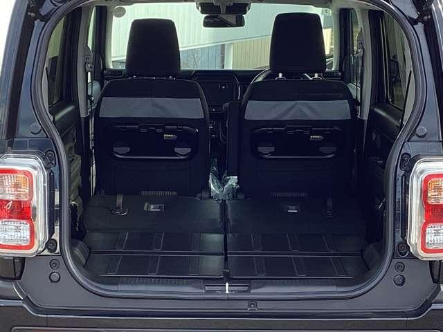 【ラゲッジスペース（リアシート収納時）】