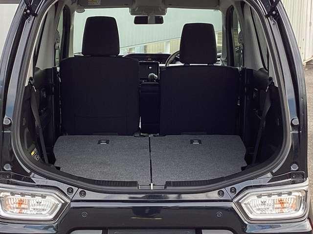 【ラゲッジスペース（リアシート収納時）】