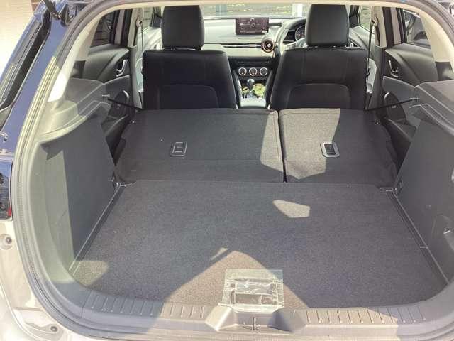 【ラゲッジスペース（リアシート収納時）】