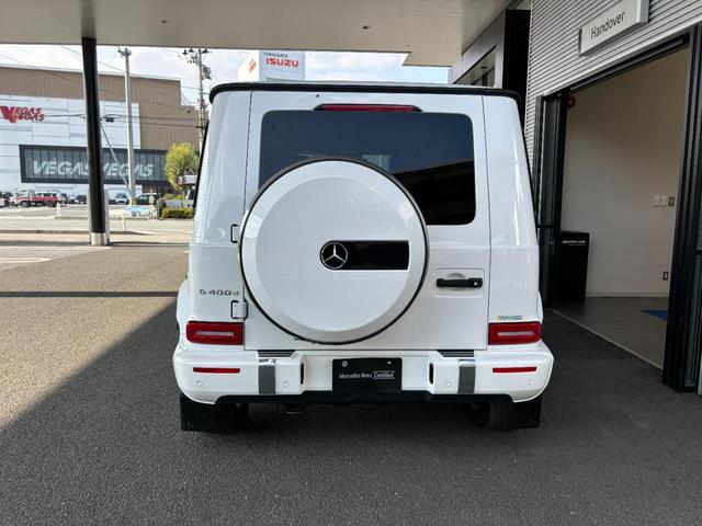 Ｇクラス Ｇ４００ｄ　ｍａｎｕｆａｃｔｕｒｅプログラム　白革（22枚目）