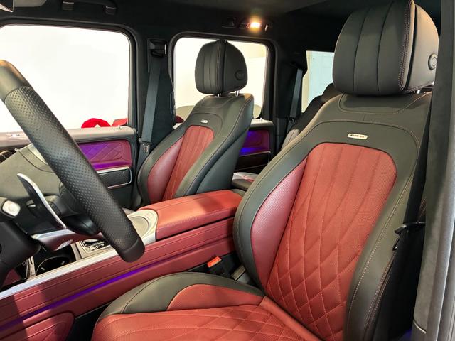 Gクラス G63 4WD 左H AMGナイトPK/グラファイトメタリック/マットブラック21インチAMG5ツインスポーク/AMGカーボンファイバー/G manufakuturプログラム/G manufakuturインテリアプラスPK(12枚目)