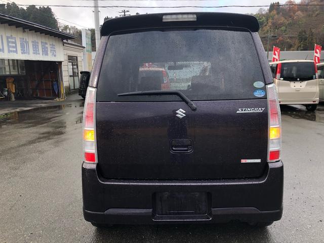 ワゴンR スティングレーT フルフラットシート 盗難防止 パワーウインドウ 運転席助手席エアバッグ キーレスエントリー 衝突安全ボディ パワステ ベンチシート エアバック 4WD エアコン シートヒーター スマートエントリー(5枚目)