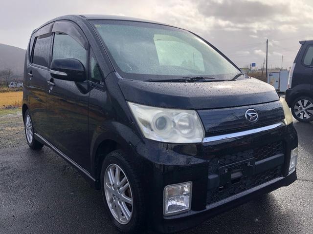 ムーヴ カスタム　Ｘ　ダブルエアバッグ　ベンチシートフルフラット　インテリキー　盗難警報装置　運転席エアバック　ベンチ　キーレスエントリー　ＡＢＳ付き　パワステ　エアコン　衝突安全ボディ　パワーウィンドー（3枚目）