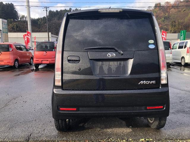 ムーヴ カスタム　Ｘ　ダブルエアバッグ　ベンチシートフルフラット　インテリキー　盗難警報装置　運転席エアバック　ベンチ　キーレスエントリー　ＡＢＳ付き　パワステ　エアコン　衝突安全ボディ　パワーウィンドー（6枚目）