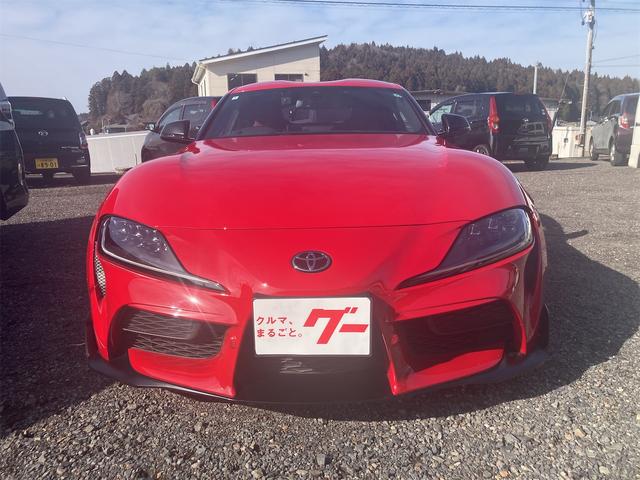 スープラ ＲＺ　ターボ車　ナビ　ＨＫＳローダウン　社外マフラー　ノーマル有り　新車ワンオーナー　ＧＡＷ１９インチ　パワーシート　６Ｆマニュアル　ドラレコ　レーダー探知機　ＥＴＣ２．０　フィルム張り（3枚目）