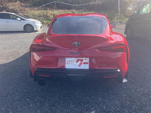 スープラ ＲＺ　ターボ車　ナビ　ＨＫＳローダウン　社外マフラー　ノーマル有り　新車ワンオーナー　ＧＡＷ１９インチ　パワーシート　６Ｆマニュアル　ドラレコ　レーダー探知機　ＥＴＣ２．０　フィルム張り（8枚目）