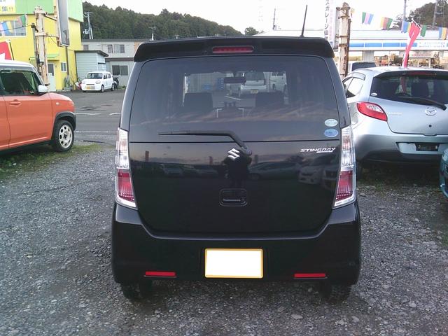 ワゴンRスティングレー X スマートキー プッシュスタート オートエアコン CD フォグランプ AW Wエアバック 電格ミラー(3枚目)