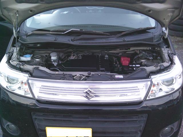 ワゴンRスティングレー X スマートキー プッシュスタート オートエアコン CD フォグランプ AW Wエアバック 電格ミラー(19枚目)