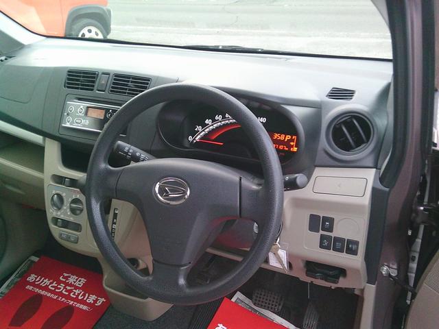 ムーヴ L SA キーレス アイドリングストップ 横滑り防止 スマートアシスト 電格ミラー ETC CD Wエアバック バイサー(7枚目)