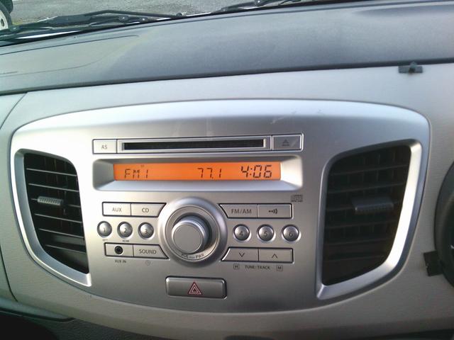 ワゴンR FX キーレス アイドリングストップ エネチャージ シートヒーター ETC オートエアコン 電格ミラー CD 純正バイザー Wエアバック(13枚目)