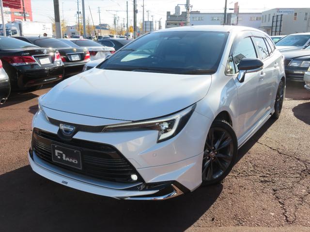 カローラツーリング ハイブリッド　ダブルバイビー　特別仕様車・年次改良後期モデル・モデリスタフルエアロ・１０．５インチナビ・バックモニター・アルパインデジタルインナーミラー・ＥＴＣ２．０・トヨタセーフティセンス・ハーフレザーシート・シートヒーター（2枚目）