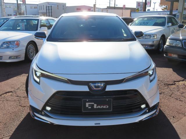 カローラツーリング ハイブリッド　ダブルバイビー　特別仕様車・年次改良後期モデル・モデリスタフルエアロ・１０．５インチナビ・バックモニター・アルパインデジタルインナーミラー・ＥＴＣ２．０・トヨタセーフティセンス・ハーフレザーシート・シートヒーター（3枚目）