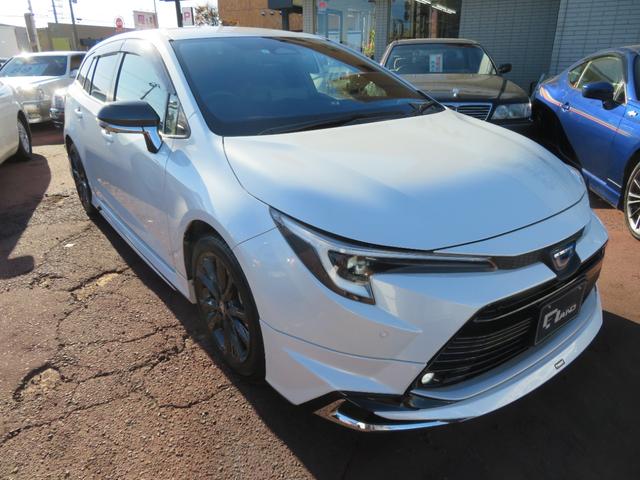 カローラツーリング ハイブリッド　ダブルバイビー　特別仕様車・年次改良後期モデル・モデリスタフルエアロ・１０．５インチナビ・バックモニター・アルパインデジタルインナーミラー・ＥＴＣ２．０・トヨタセーフティセンス・ハーフレザーシート・シートヒーター（4枚目）