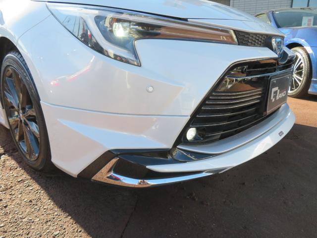 カローラツーリング ハイブリッド　ダブルバイビー　特別仕様車・年次改良後期モデル・モデリスタフルエアロ・１０．５インチナビ・バックモニター・アルパインデジタルインナーミラー・ＥＴＣ２．０・トヨタセーフティセンス・ハーフレザーシート・シートヒーター（5枚目）