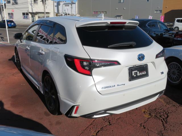 カローラツーリング ハイブリッド　ダブルバイビー　特別仕様車・年次改良後期モデル・モデリスタフルエアロ・１０．５インチナビ・バックモニター・アルパインデジタルインナーミラー・ＥＴＣ２．０・トヨタセーフティセンス・ハーフレザーシート・シートヒーター（6枚目）