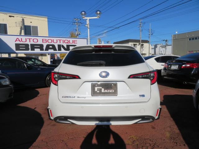 カローラツーリング ハイブリッド　ダブルバイビー　特別仕様車・年次改良後期モデル・モデリスタフルエアロ・１０．５インチナビ・バックモニター・アルパインデジタルインナーミラー・ＥＴＣ２．０・トヨタセーフティセンス・ハーフレザーシート・シートヒーター（7枚目）