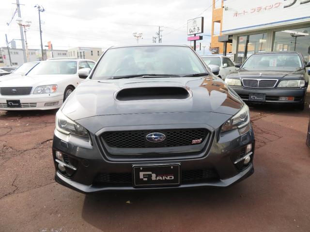 WRX STI STI 6速マニュアル 4WD ターボ アドバンストパッケージ オートハイビーム 後方車検知 サイドビューモニター SDナビ バックモニター インテリジェントドライブ ブーストメーター パワーシート ETC(10枚目)