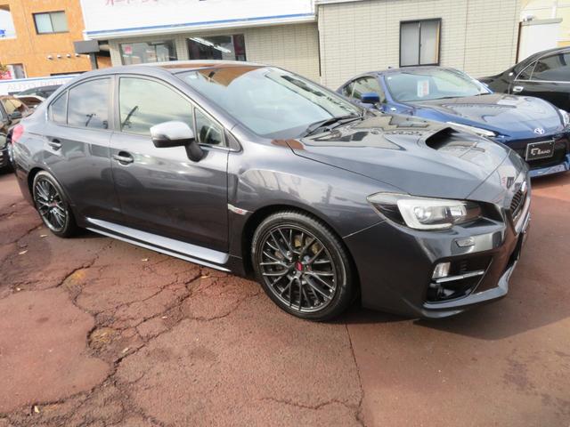 WRX STI STI 6速マニュアル 4WD ターボ アドバンストパッケージ オートハイビーム 後方車検知 サイドビューモニター SDナビ バックモニター インテリジェントドライブ ブーストメーター パワーシート ETC(13枚目)