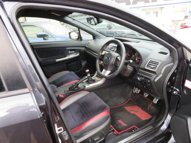 WRX STI STI 6速マニュアル 4WD ターボ アドバンストパッケージ オートハイビーム 後方車検知 サイドビューモニター SDナビ バックモニター インテリジェントドライブ ブーストメーター パワーシート ETC(39枚目)