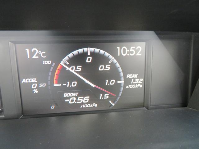 WRX STI STI 6速マニュアル 4WD ターボ アドバンストパッケージ オートハイビーム 後方車検知 サイドビューモニター SDナビ バックモニター インテリジェントドライブ ブーストメーター パワーシート ETC(47枚目)